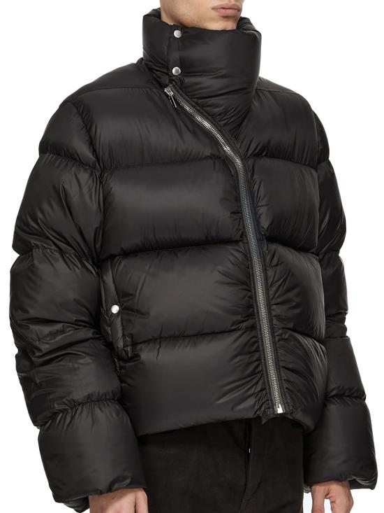 26FW 릭 오웬스 타워 터틀 다운 재킷 RU02F4797NPD3 09 BLACK - RICK OWENS
