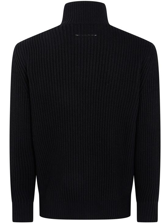 26FW MM6 메종마르지엘라 스웨터 SH0AM0095M13286 900 BLACK - MM6 MAISON MARGIELA