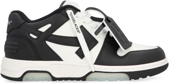 26FW 오프화이트 스니커즈 OWIA259C99LEA006 0110 WHITE BLACK - OFF WHITE