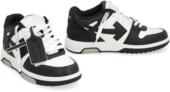 26FW 오프화이트 스니커즈 OWIA259C99LEA006 0110 WHITE BLACK - OFF WHITE