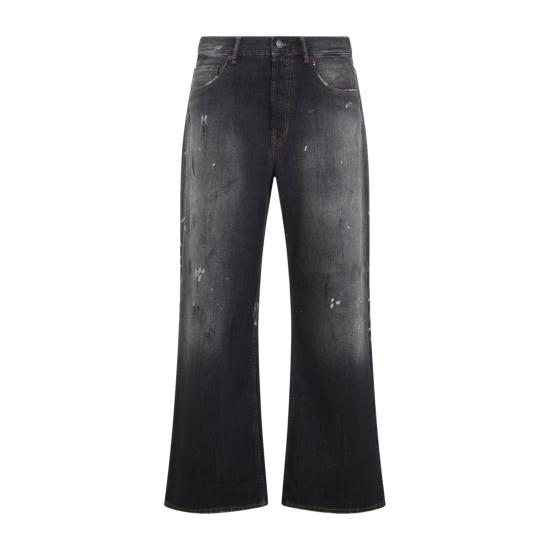 26FW 아크네 스튜디오 루즈 핏 진 2021M B00393 900 BLACK