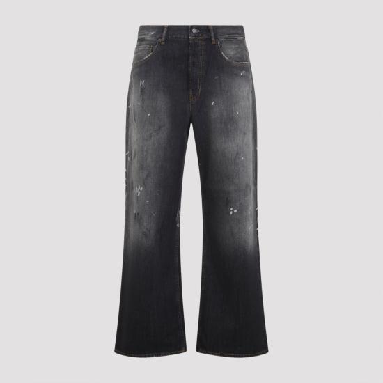 26FW 아크네 스튜디오 루즈 핏 진 2021M B00393 900 BLACK - ACNE STUDIOS