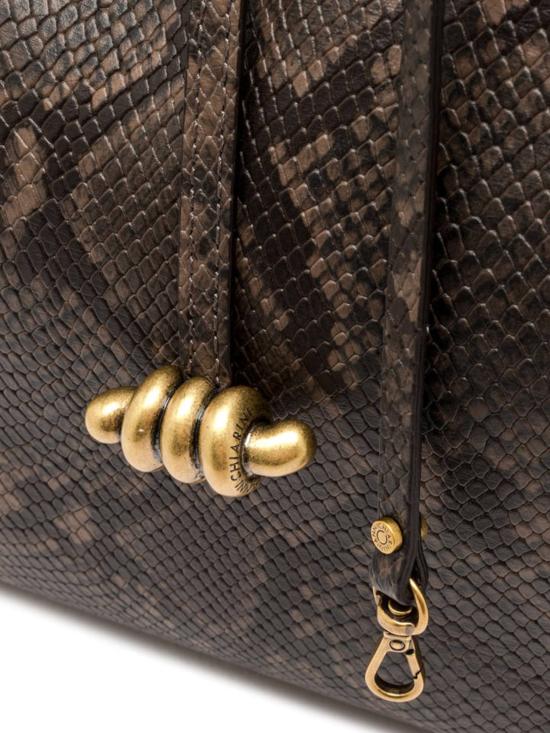 26FW 지아니 끼아리니 토트백 BS12492PTY 2107 BROWN - GIANNI CHIARINI