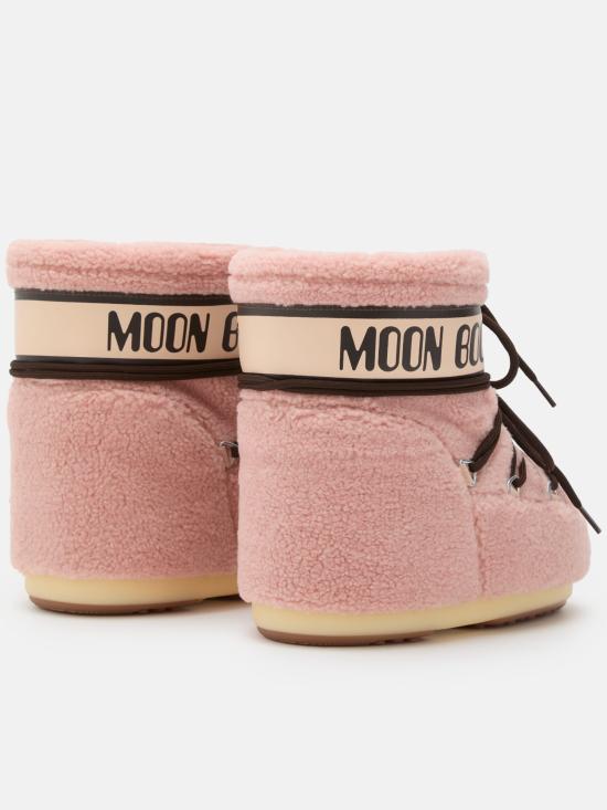 26FW 문부츠 아이콘 나일론 로우 부츠 80D1409700DONNA J001 PINK PURPLE - MOON BOOT
