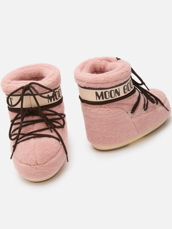 26FW 문부츠 아이콘 나일론 로우 부츠 80D1409700DONNA J001 PINK PURPLE - MOON BOOT