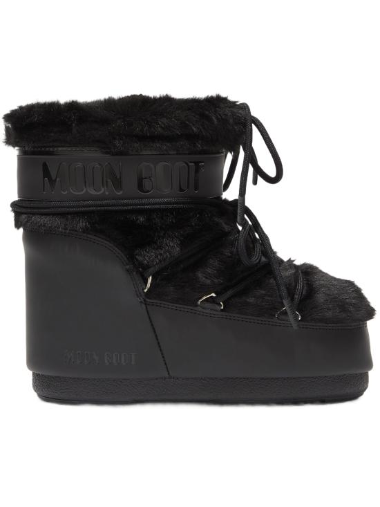 26FW 문부츠 아이콘 나일론 로우 부츠 80D1409390DONNA N001 BLACK