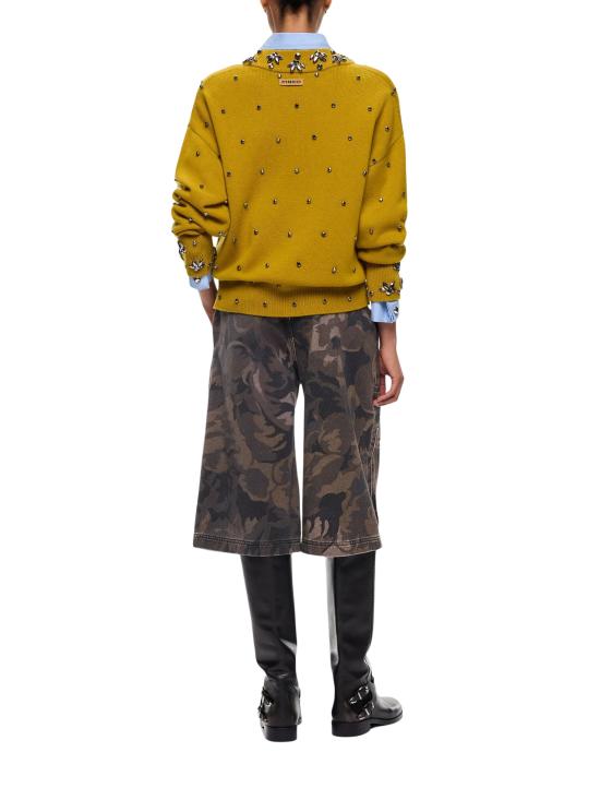 26FW 핑코 스웨터 107878A3P5 V69 BROWN - PINKO