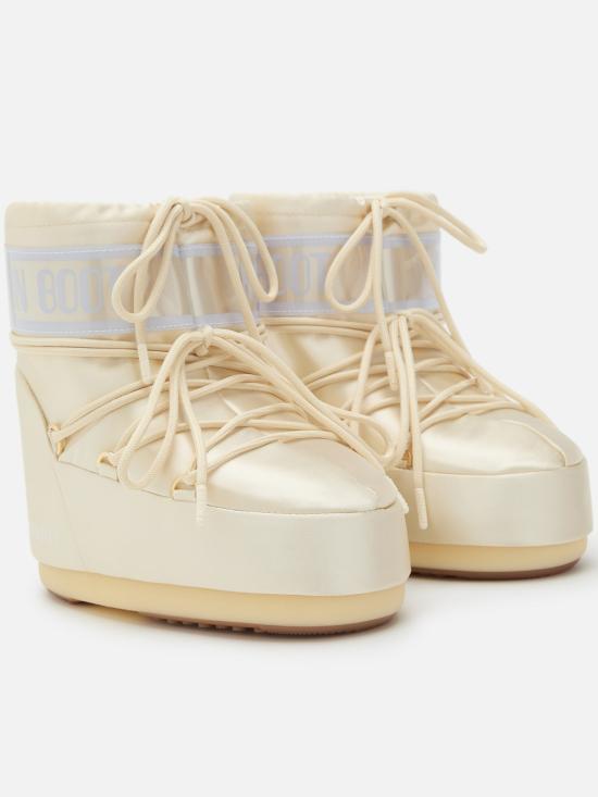 26FW 문부츠 아이콘 나일론 로우 부츠 80D1409660DONNA L020 WHITE - MOON BOOT