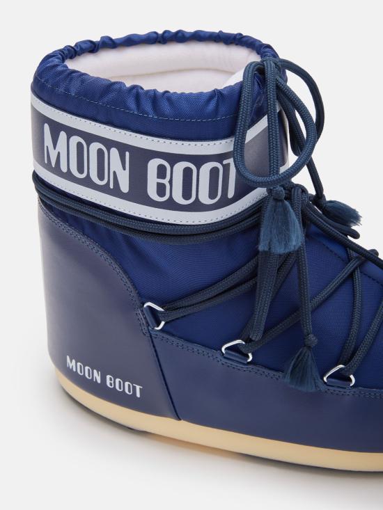26FW 문부츠 아이콘 나일론 로우 부츠 80D1409340UNISEX F003 BLUE - MOON BOOT