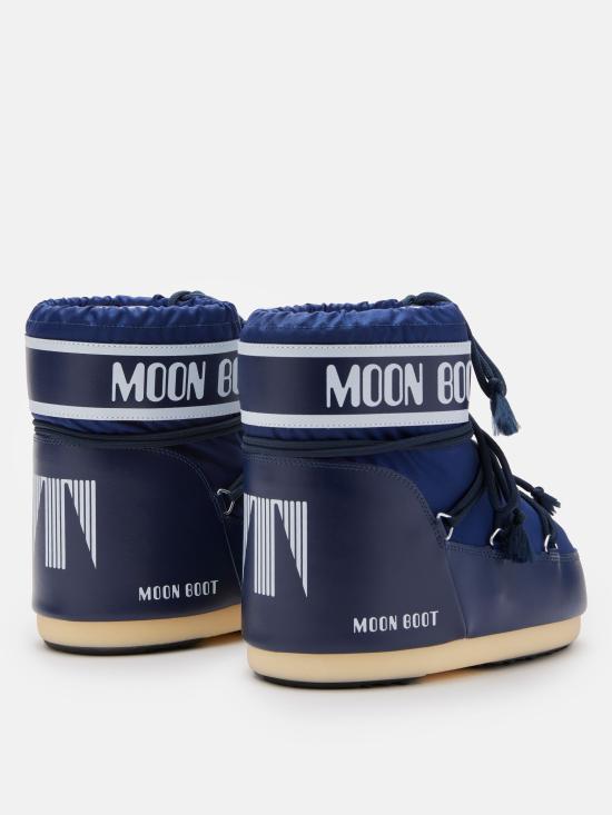 26FW 문부츠 아이콘 나일론 로우 부츠 80D1409340UNISEX F003 BLUE - MOON BOOT