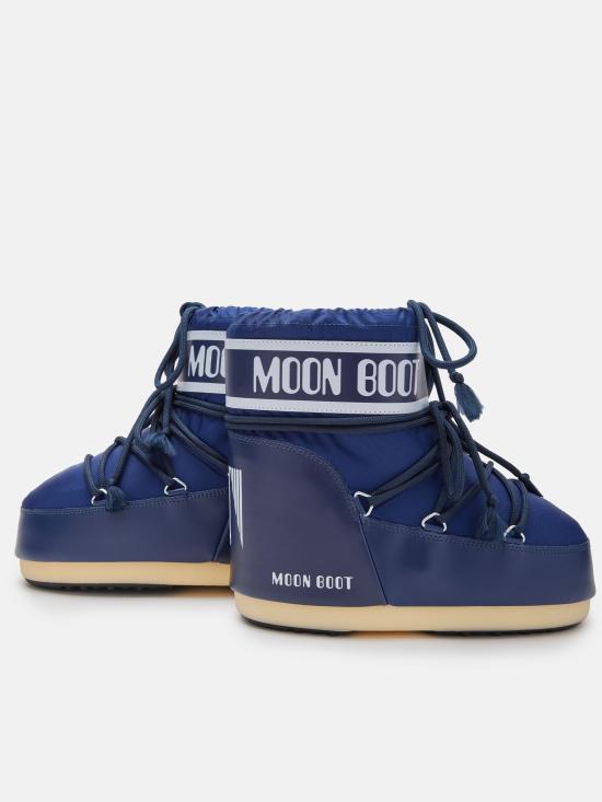 26FW 문부츠 아이콘 나일론 로우 부츠 80D1409340UNISEX F003 BLUE - MOON BOOT