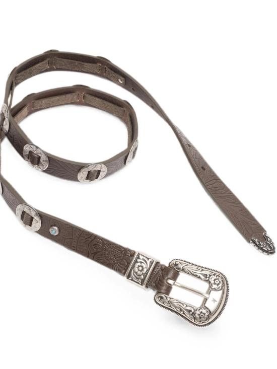 26FW 골든구스 레귤러 벨트 GWA00807A000884 35987 BROWN - GOLDEN GOOSE