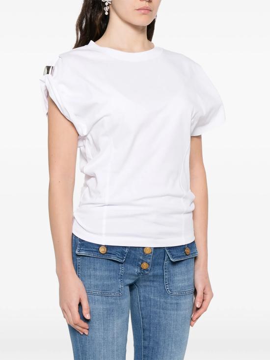 26SS 씨페러 반팔 티셔츠 SWT0054TJF0037000 9000 WHITE - THE SEAFARER