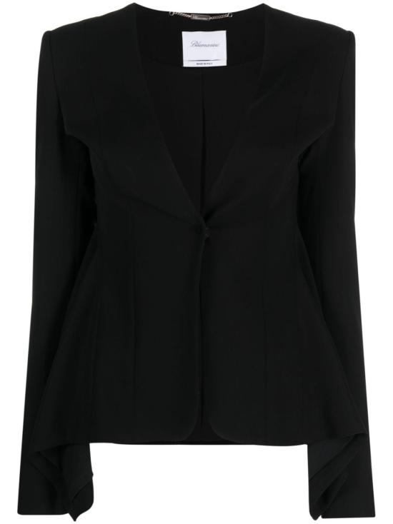  블루마린 자켓 2B069A N0990 BLACK