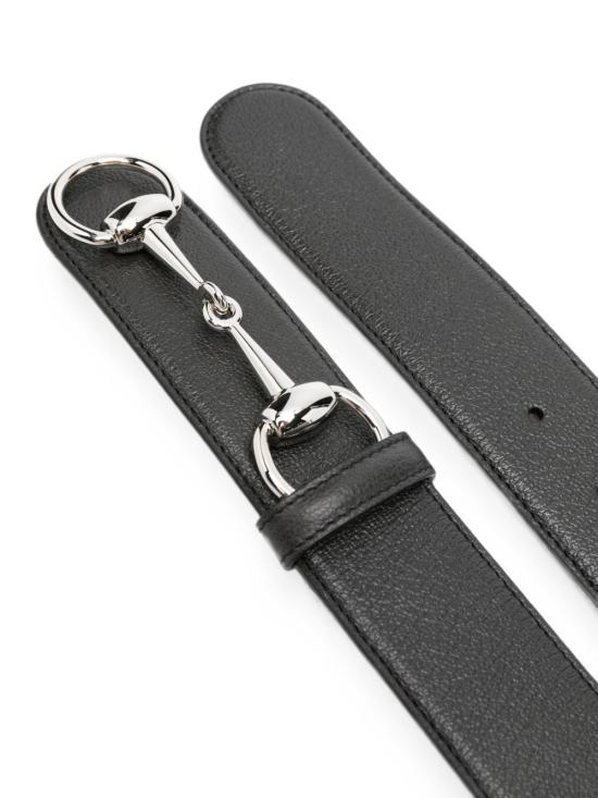 26FW 구찌 홀스빗 1955 벨트 864147AAHAJ1104 Black - GUCCI