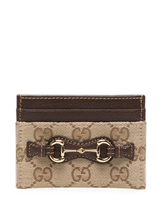 26FW 구찌 홀스빗 카드 케이스 A006YRFAGH89651 Dark brown