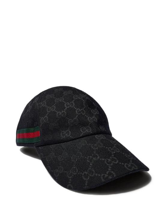26FW 구찌 GG 캡 8726324HBJP1066 Black - GUCCI
