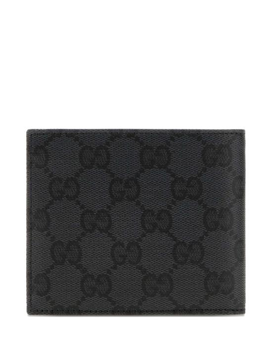 26FW 구찌 에센스 클래식 바이폴드 지갑 876390FAF8A1000 Black - GUCCI