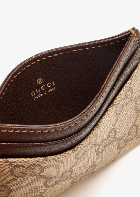 26FW 구찌 에센스 클래식 카드 케이스 A002F2FAF9W9644 Sand - GUCCI