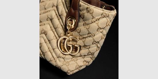26FW 구찌 GG 마몽 스몰 토트백 855391FAF059651 Camel - GUCCI