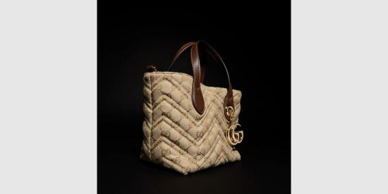 26FW 구찌 GG 마몽 스몰 토트백 855391FAF059651 Camel - GUCCI