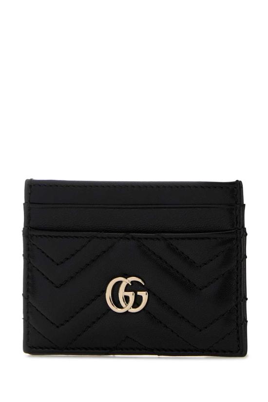 26FW 구찌 GG 마몽 카드지갑 구찌 443127AAFAX1000 Black - GUCCI