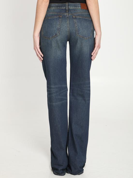 26FW 구찌 홀스빗 코튼 데님 팬츠 864707XDDFW4011 Charcoal - GUCCI