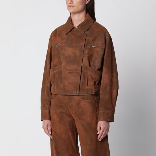 26FW 이자벨마랑에뚜왈 자켓 VE0732FAD3B01E 50BW BROWN