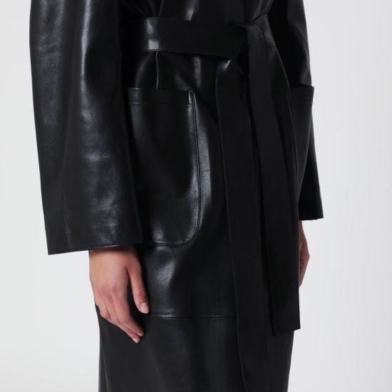 26FW 누르 하무르 자켓 PF26C28LE NC BLACK - NOUR HAMMOUR