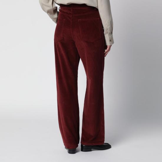 26FW 로에 스트레이트 팬츠 42130001CO 608 RED - ROHE