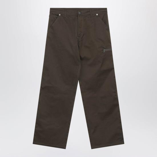 26FW 몽클레어 스트레이트 팬츠 2A00030598R1 83C GREEN