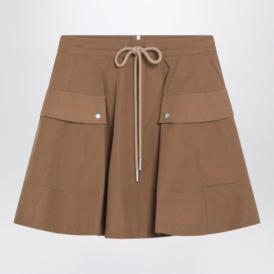 26FW 몽클레어 스커트 2D00024599MD 24N BROWN
