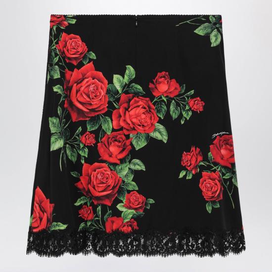 26FW 돌체앤가바나 스커트 F4DE2TFSA9R HN6EJ BLACK - DOLCE & GABBANA