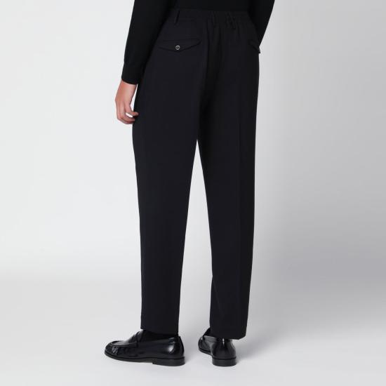 26FW 비아지오 산타니엘로 스트레이트 팬츠 E2706WO 99 BLACK - BIAGIO SANTANIELLO