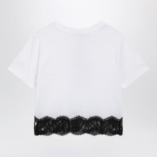 26FW 돌체앤가바나 반팔 티셔츠 F8W71ZFU7EQ W0800 WHITE - DOLCE & GABBANA