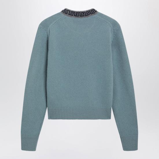 26FW 베르사체 스웨터 10267661A19161 1GO50 LIGHT BLUE - VERSACE