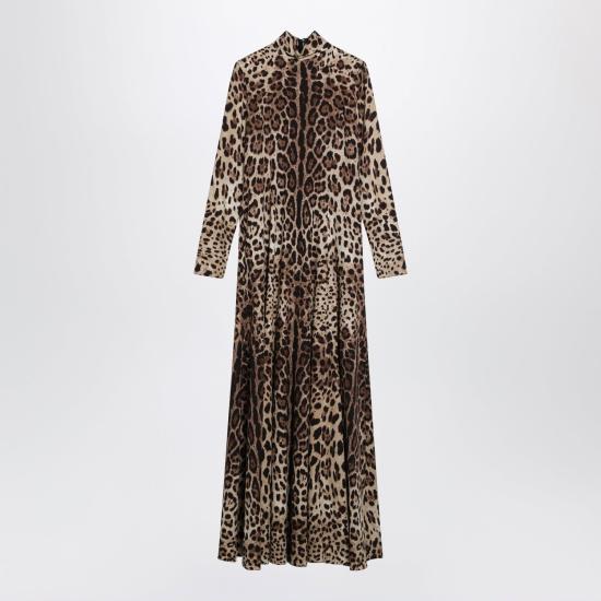 26FW 돌체앤가바나 미디 원피스 F612KTFSADD HY13M BROWN