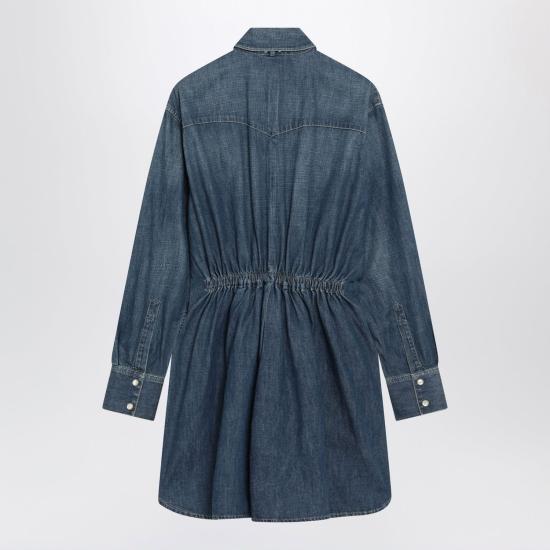 26FW 발렌티노 가라바니 미디 원피스 9B3DA03DAC7 558 BLUE - VALENTINO GARAVANI
