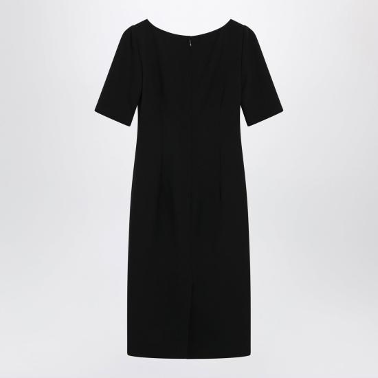 26FW 돌체앤가바나 미디 원피스 F623GTFU2L8 N0000 BLACK - DOLCE & GABBANA