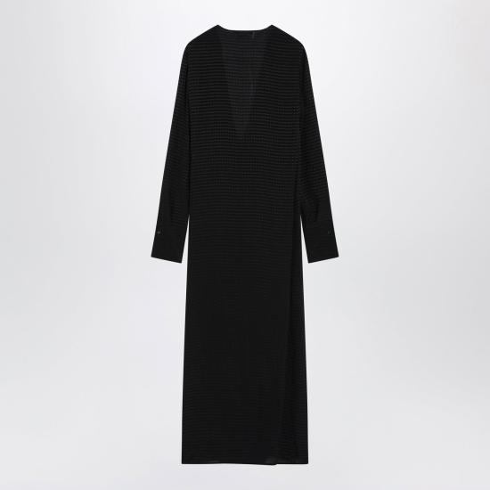 26FW 펜디 미디 원피스 FDD682AME8 F0QA1 BLACK - FENDI