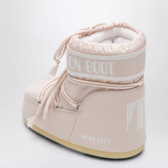 26FW 문부츠 아이콘 나일론 로우 부츠 80D1409340NY J042 PINK - MOON BOOT