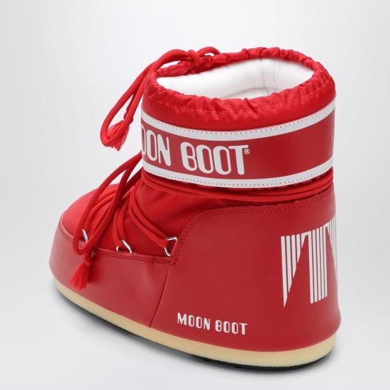 26FW 문부츠 아이콘 나일론 로우 부츠 80D1409340NY D001 RED - MOON BOOT