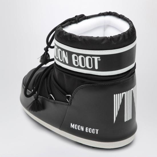 26FW 문부츠 아이콘 나일론 로우 부츠 80D1409340NY N001 BLACK - MOON BOOT