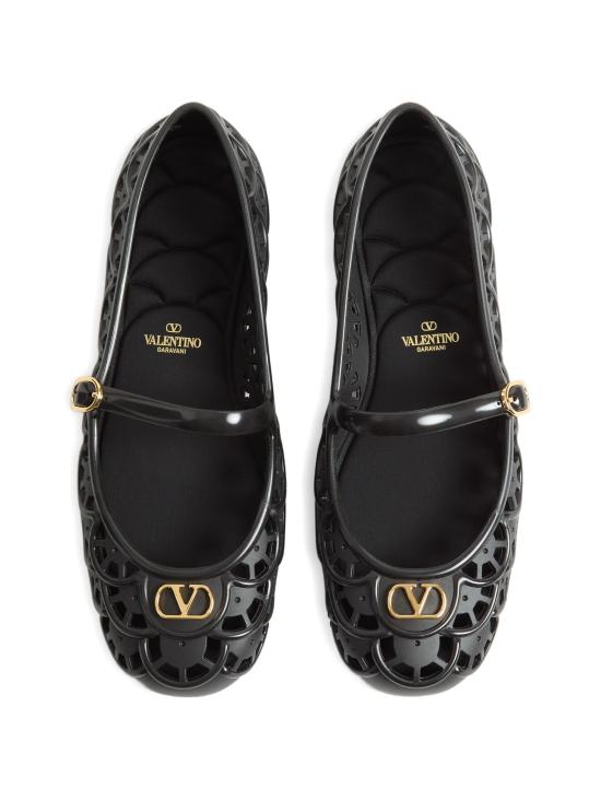 26FW 발렌티노 가라바니 플랫 슈즈 9W2S0PV9RMC 0NO BLACK - VALENTINO GARAVANI