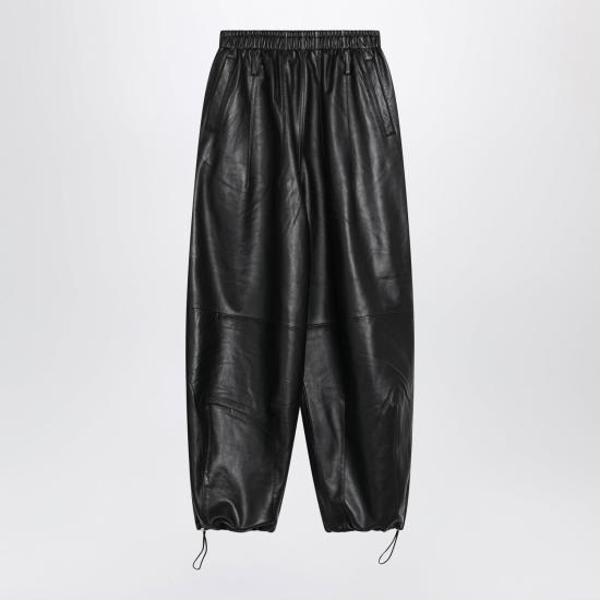 26FW 더프랭키샵 스트레이트 팬츠 PAFS22827LE 100 BLACK
