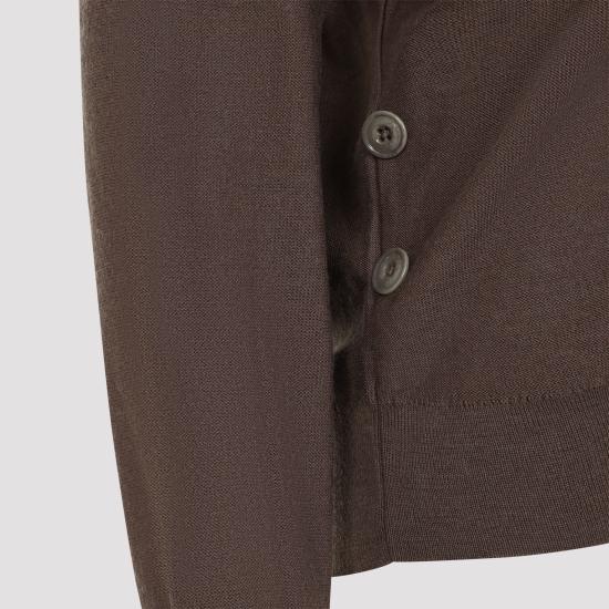 26FW 르메르 릴렉스 트위스트 가디건 PO0052LK1063 BR310 BROWN - LEMAIRE