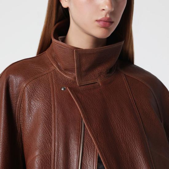 26FW 누르 하무르 자켓 PF26CO4LE TE BROWN - NOUR HAMMOUR