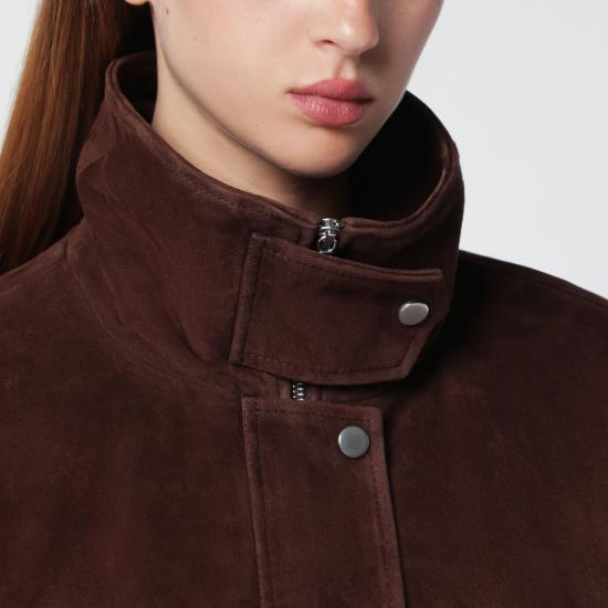 26FW 누르 하무르 자켓 SS12SUE AC BROWN - NOUR HAMMOUR