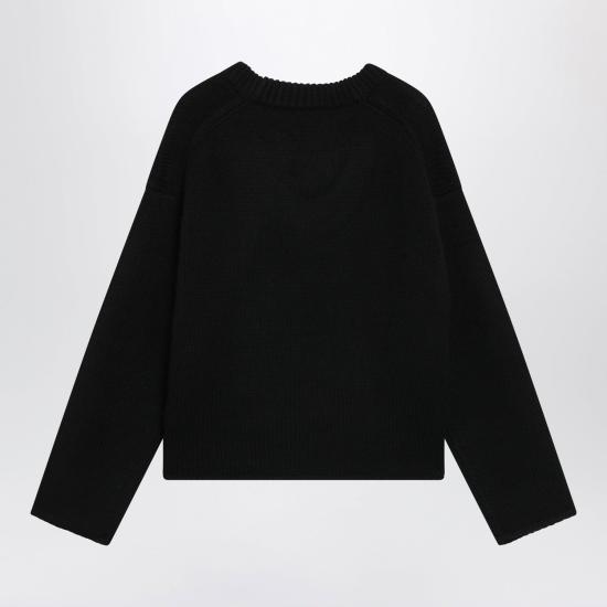 26FW 루루 드 세종 스웨터 DERRYLDSWS BLK BLACK - LOULOU DE SAISON