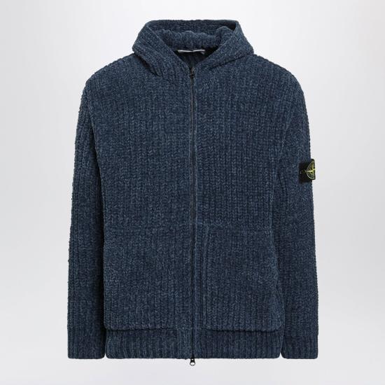 26FW 스톤 아일랜드 후드 티셔츠 S155100065S0N16 V0M2B BLUE